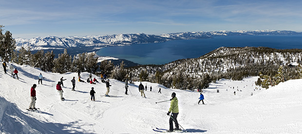 The view over Lake Tahoe, USA