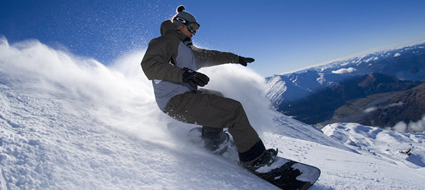 Carving up the slopes