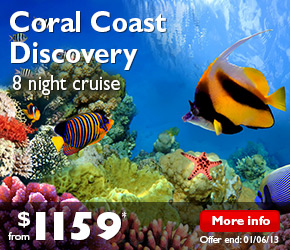 8 Night Coral Coast Discovery Cruise on the Pacific Jewel