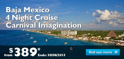 4 Night Baja Mexico Cruise on the Carnival Imagination