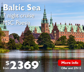 Baltic 7 Night Family Cruise, Msc Poesia