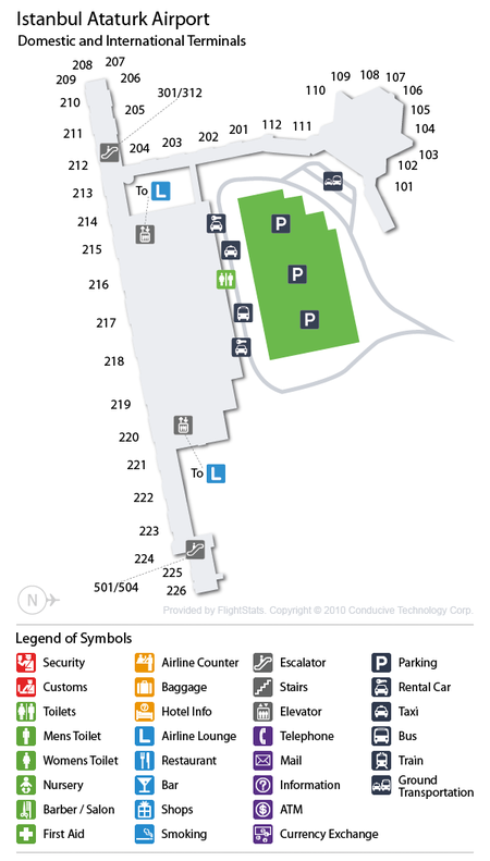 Istanbul Ataturk Ist Airport Terminal Map Iflycom Induced Info