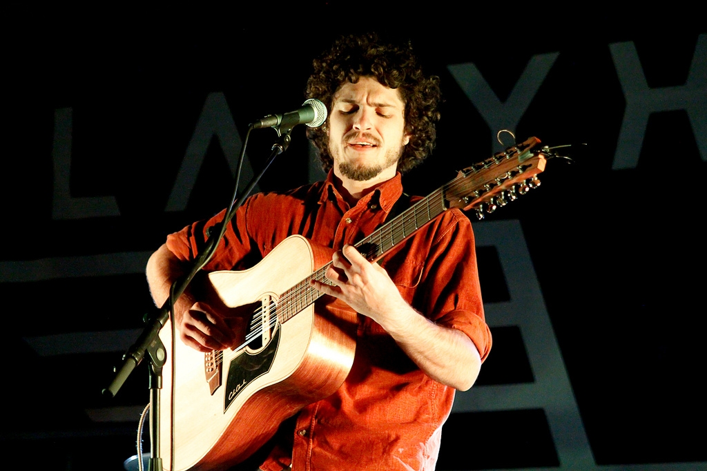Tim performing