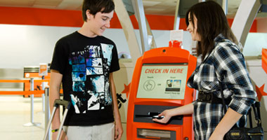 Jetstar's self check-in