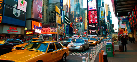 New York: The Bright Lights of Broadway Shine 24/7