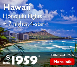 Honolulu Flights + 7 Nights, 4-Star from $1,959*