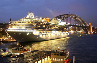 princess sapphire cruise sydney cruises harbour ships ship docked