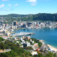 Explore beautiful Wellington from this central location