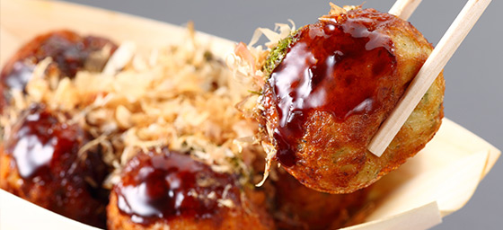 Takoyaki – a popular street food in Japan