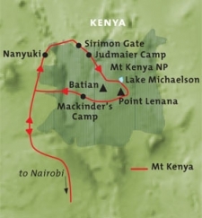 Mt Kenya Climb