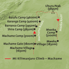 Mt Kilimanjaro Climb - Machame