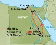 the Nile, Alexandria & El Alamein