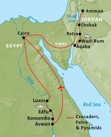 Crusaders, Petra & Pyramids (Family)