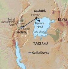 8 Day tour departing Entebbe - Highlights Entebbe, Mbarara, Bwindi