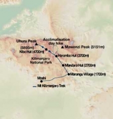 8 Day tour departing Moshi - Highlights Moshi