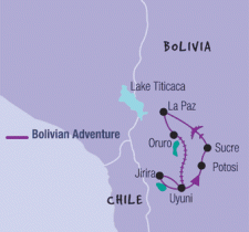 9 Day tour departing La Paz - Highlights La Paz, Uyuni, Potosi, Sucre