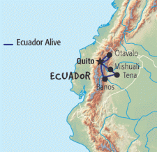 9 Day tour departing Quito - Highlights Quito, Otavalo, Papallacta, Banos