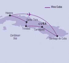12 Day tour departing Havana - Highlights Havana, Santiago de Cuba, Camaguey, Trinidad, Santa Clara