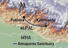 14 Day tour departing Kathmandu - Highlights Kathmandu, Sinuwa, Annapurna, Pokhara