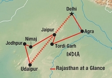12 Day tour departing Delhi - Highlights Delhi, Agra, Jaipur, Bagh, Jodhpur, Udaipur