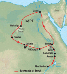 15 Day tour departing Cairo - Highlights Cairo, Dakhla, Luxor