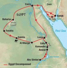 20 Day tour departing Cairo - Highlights Cairo, Dakhla, Luxor, Sharm El Sheikh