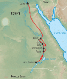 10 Day tour departing Cairo - Highlights Cairo, Aswan, Abu Simbel, Edfu, Luxor