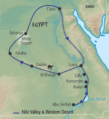 12 Day tour departing Cairo - Highlights Cairo, Aswan, Dakhla