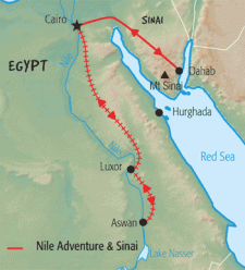14 Day tour departing Cairo - Highlights Cairo, Luxor, Aswan, Sharm El Sheikh