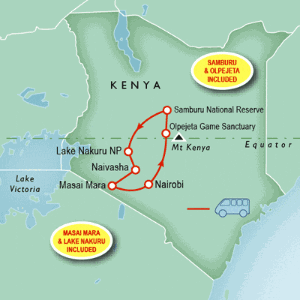 9 Day tour departing Nairobi - Highlights Nairobi, Samburu