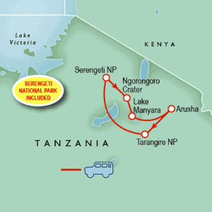 10 Day tour departing Arusha - Highlights Arusha, Tarangire