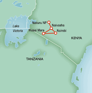 5 Day tour departing Nairobi - Highlights Nairobi