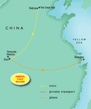 8 Day tour departing Beijing - Highlights Beijing, Xian, Shanghai