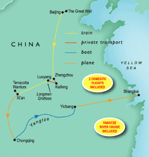 14 Day tour departing Beijing - Highlights Beijing, Zhengzhou, Luoyang, Xian, Chongqing, Shibaozhai Pagoda, Shanghai