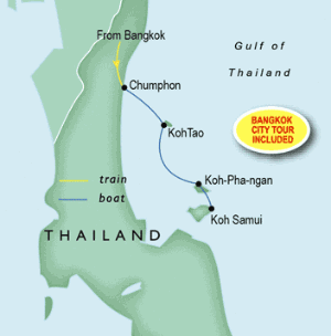 9 Day tour departing Bangkok - Highlights Bangkok, Koh Tao, Koh Pha-ngan, Koh Samui