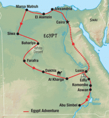 19 Day tour departing Cairo - Highlights Cairo, El Alamein, Marsa Matruh, Bahariya, Dakhla, Luxor