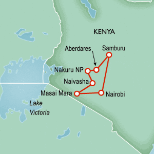 8 Day tour departing Nairobi - Highlights Nairobi, Samburu
