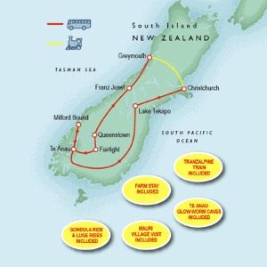Glaciers, Fiords & Wilderness