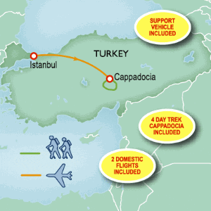 7 Day tour departing Istanbul - Highlights Istanbul, Kayseri, Nevsehir, Urgup, Uchisar, Cavusin, Zelve