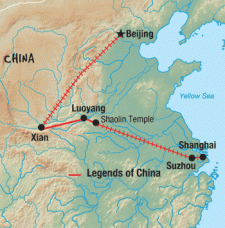 12 Day tour departing Beijing - Highlights Beijing, Xian, Luoyang, Shaolin, Suzhou, Shanghai