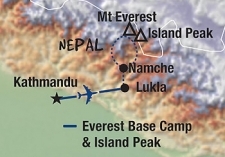 21 Day tour departing Kathmandu - Highlights Kathmandu, Phakding, Monjo, Dingboche, Lukla