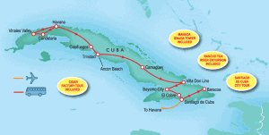 14 Day tour departing Havana - Highlights Havana, Vinales, Cienfuegos, Trinidad, Camaguey, Bayamo, Santiago de Cuba, Baracoa