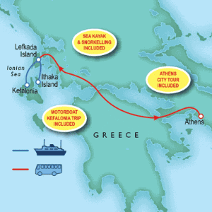 11 Day tour departing Athens - Highlights Athens, Corinth, Kefalonia, Rhodes City