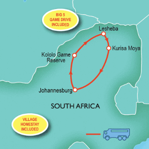 8 Day tour departing Johannesburg - Highlights Johannesburg