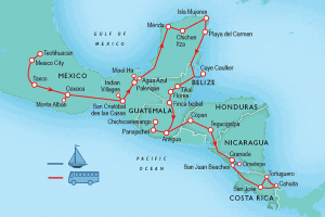 Aztecs, Beaches and Volcanoes