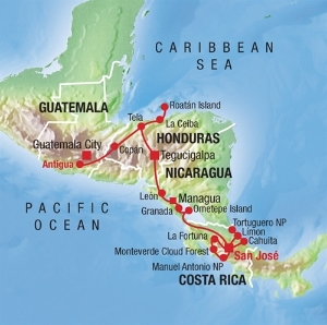 Antigua to Costa Rica
