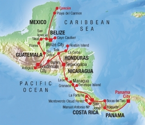 Cancún to Panama City