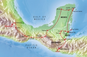 Mexico City to Antigua
