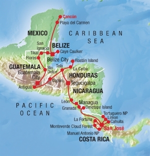 Cancún to Costa Rica