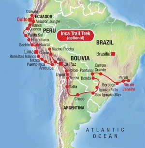 Pacific to Atlantic